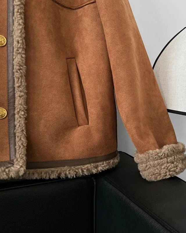 CORA | Chaqueta de piel de oveja.