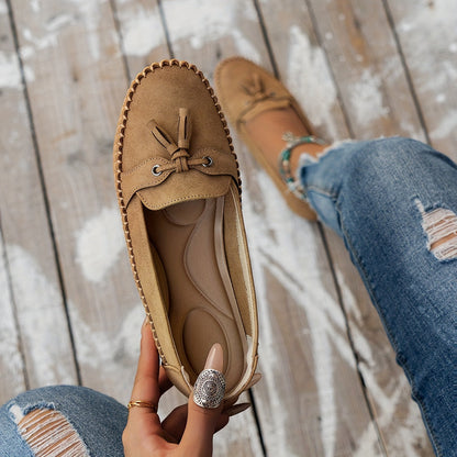 Nadine | Mocasines clásicos con detalle napa...