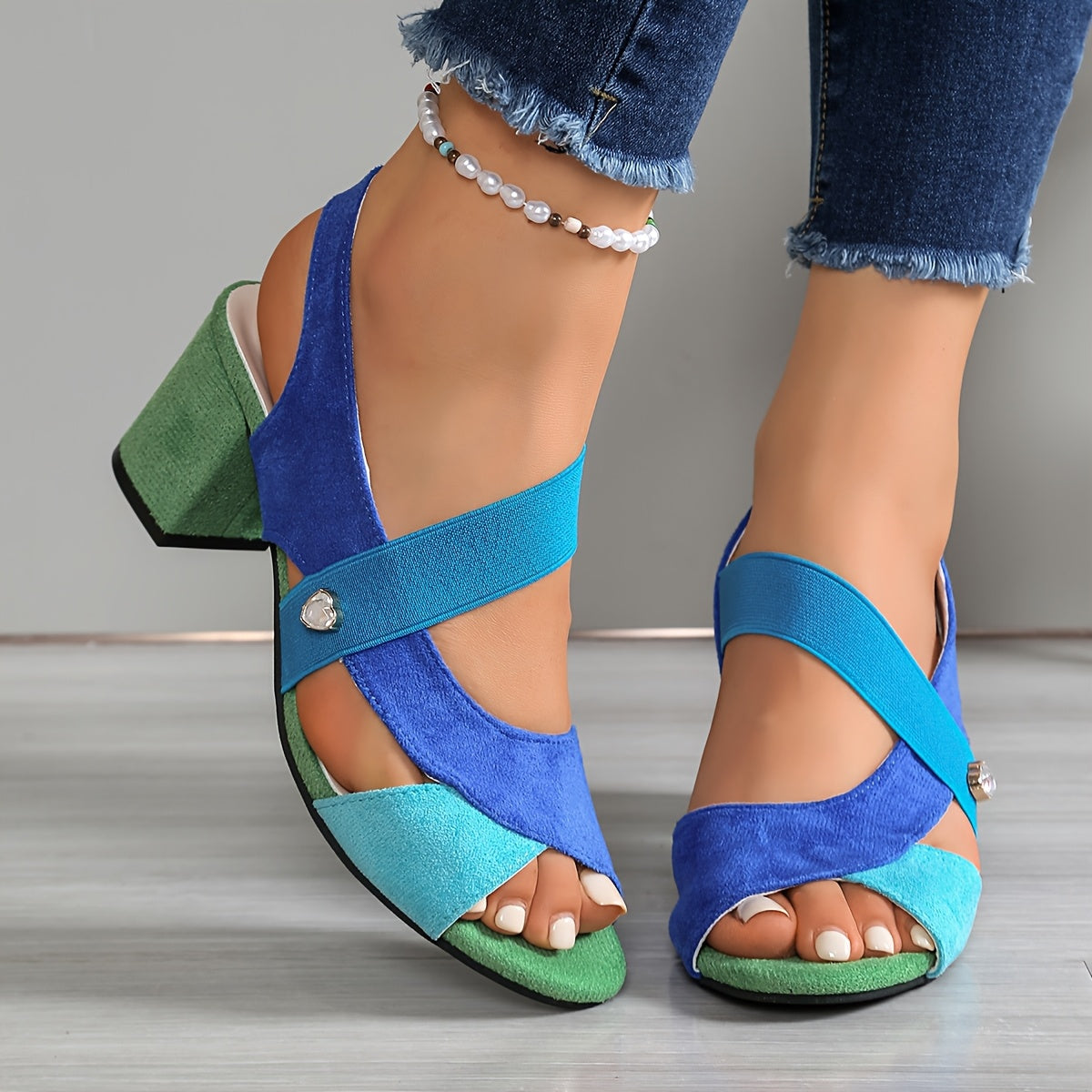 Lucía | Tacones Bloque Cómodos Ortopédicos