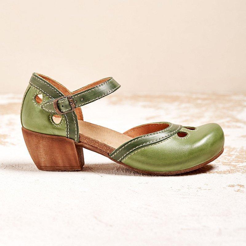 Laia | Sandalias ortopédicas con tacón bajo