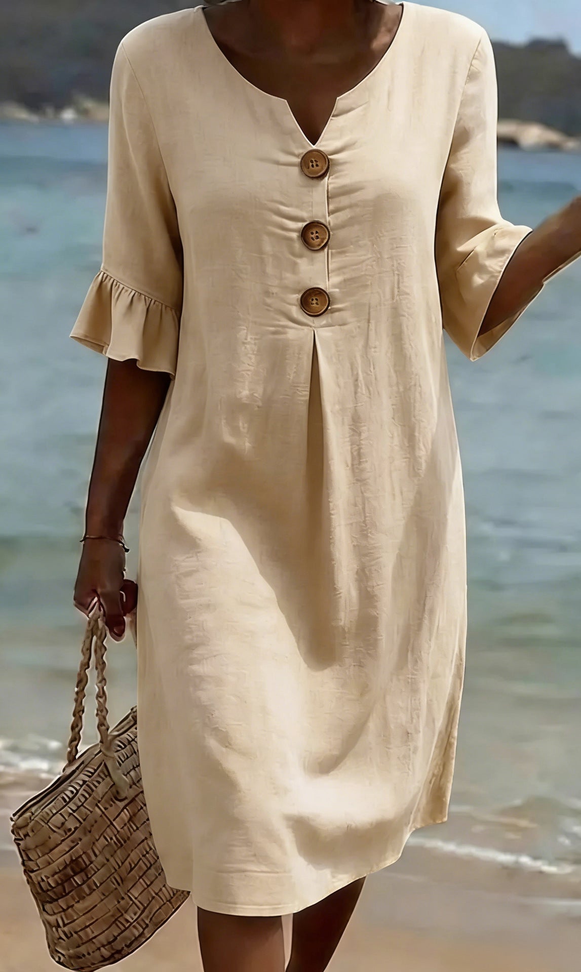 Vestido informal de mujer.