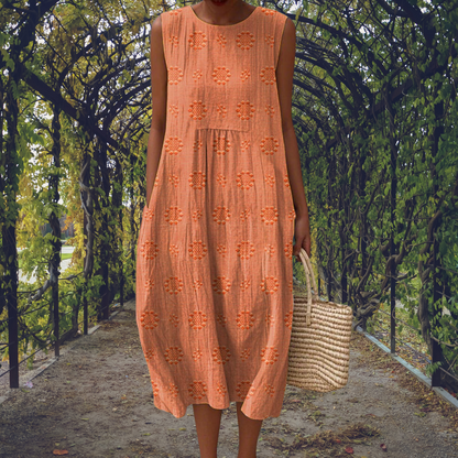 Kira | Elegante Vestido sin Mangas con Bolsillos