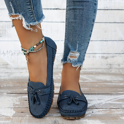 Nadine | Mocasines clásicos con detalle napa...