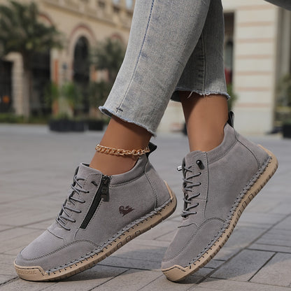 Flora | Zapatos ortopédicos cómodos con cremallera