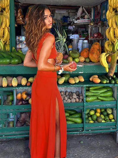 IBIZA | Vestido estampado tie-dye.
