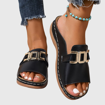 Katrina | Sandalias con Hebilla Cómodas