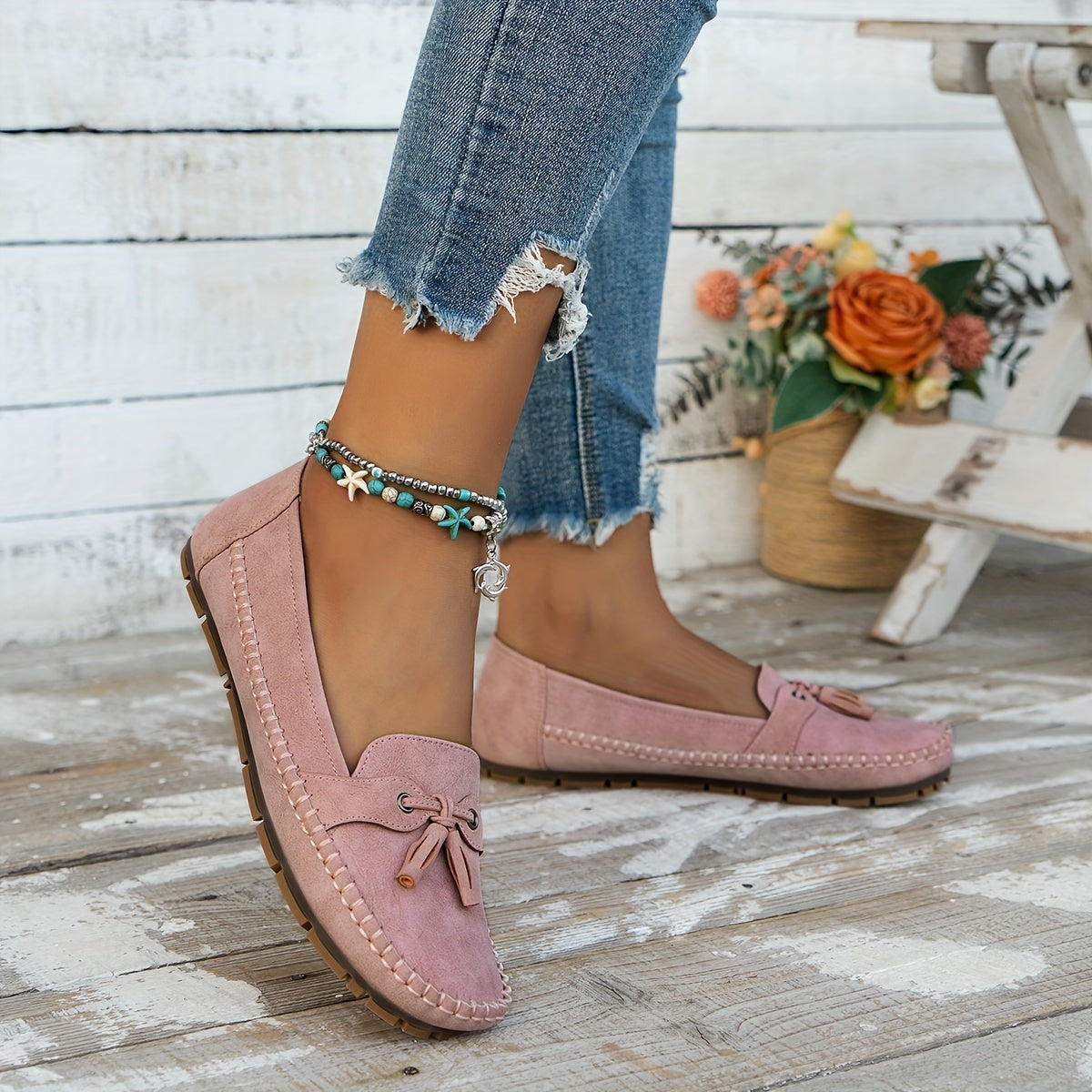 Nadine | Mocasines clásicos con detalle napa...