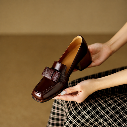 Condesa | Mocasines con nudo