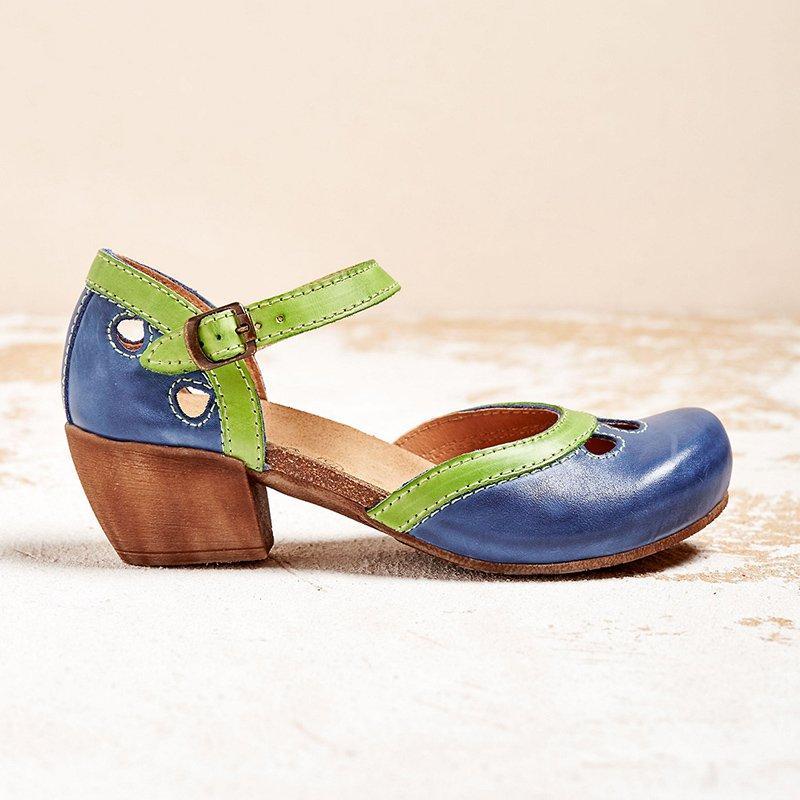 Laia | Sandalias ortopédicas con tacón bajo