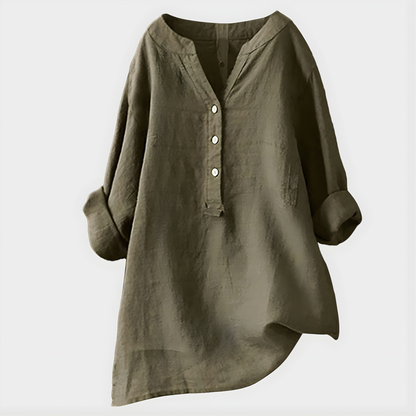 Veronica | Blusa elegante de cuello en V