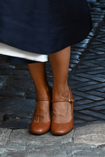 Isabel | Sandalias de Tacón Bajo para el Día a Día