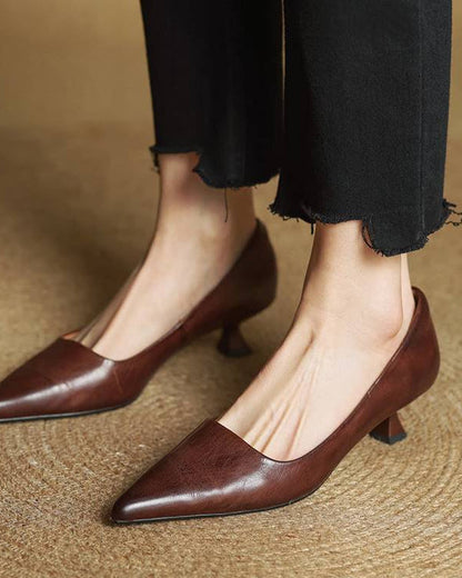 ALMA | Zapatos de tacón bajo