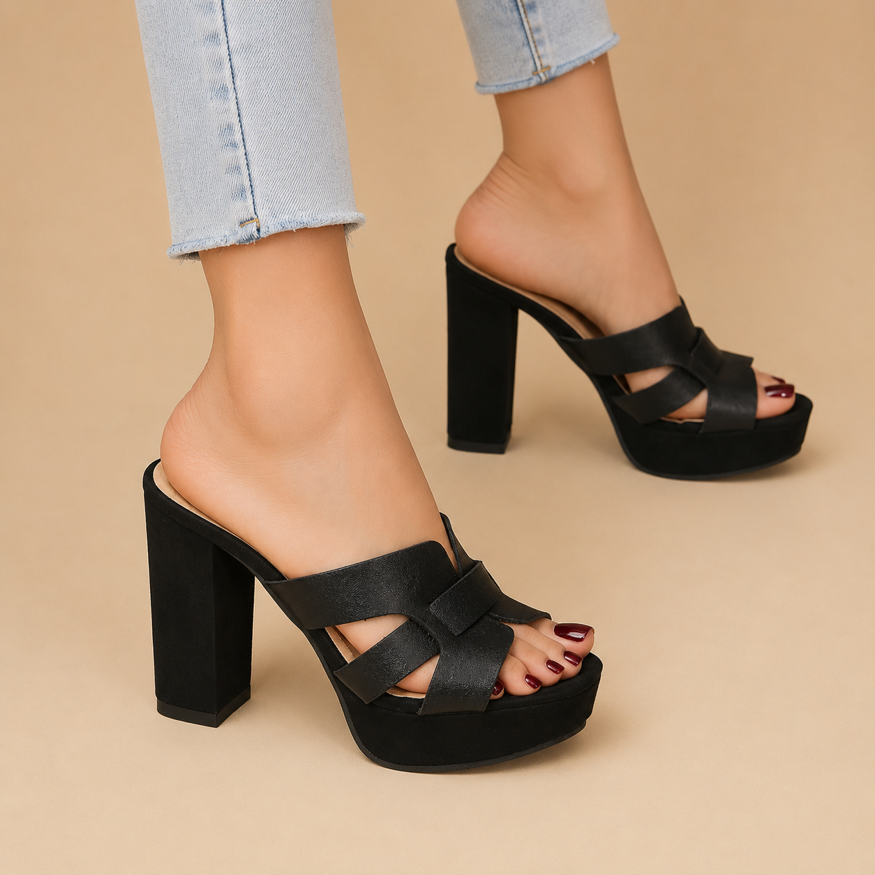 Elena | Tacones Plataforma Elegantes