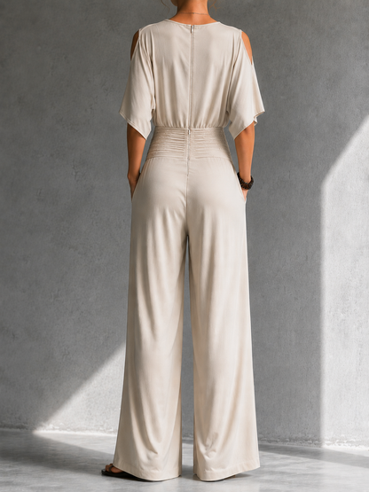 Chiara | Mono Elegante con Hombros Descubiertos