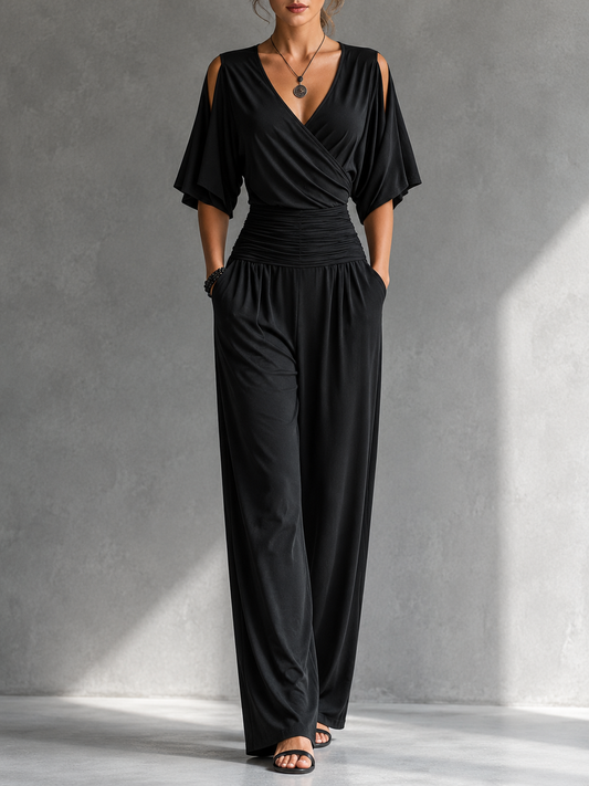 Chiara | Mono Elegante con Hombros Descubiertos