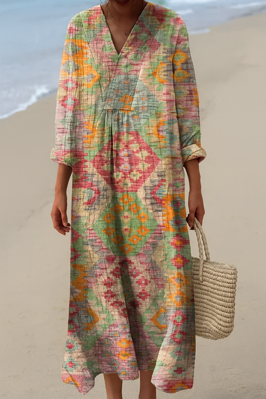 Vestido estampado brisa de verano