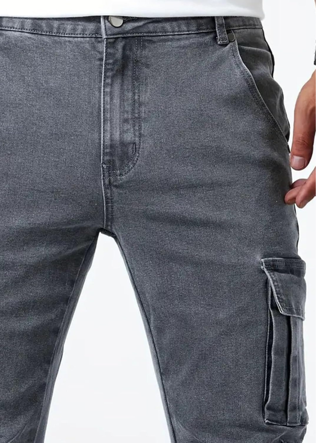 MARINO | Pantalón cargo strecht