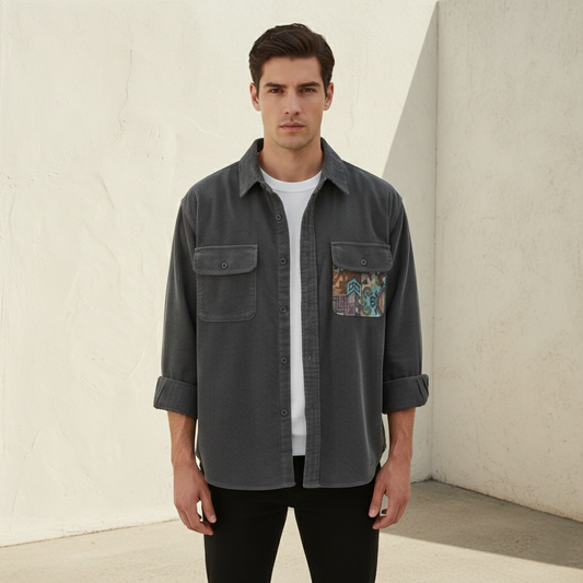 PARIS | Sobrecamisa de pana