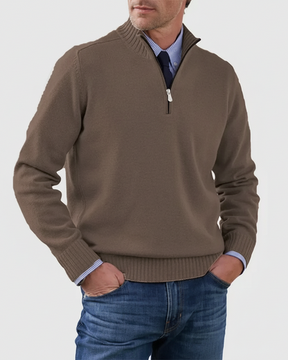 MORGAN | Jersey informal con media cremallera