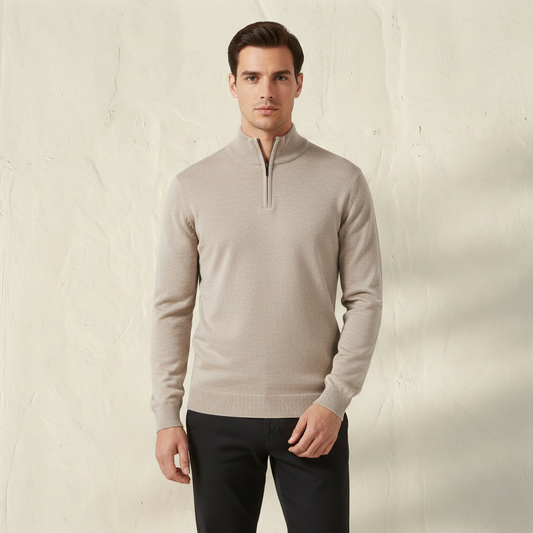 BROMPTON | Suéter de punto con cremallera