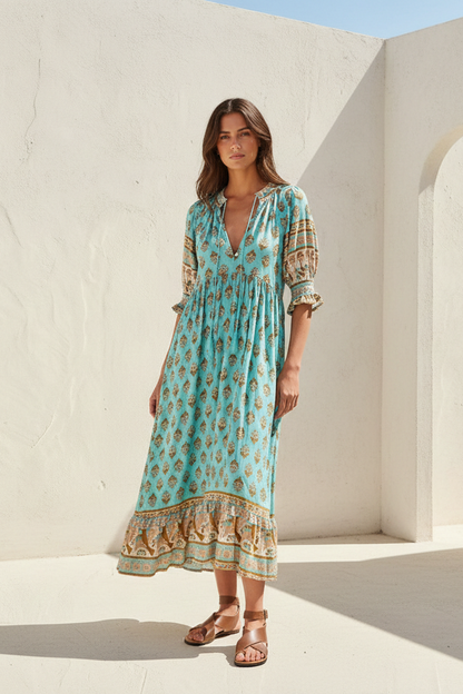 ADELE | Vestido midi de temporada