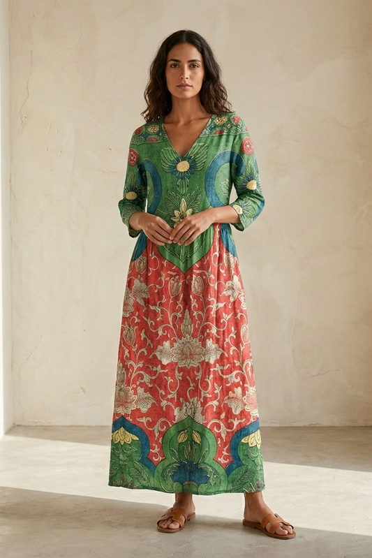 EMILIA | Vestido casual artístico