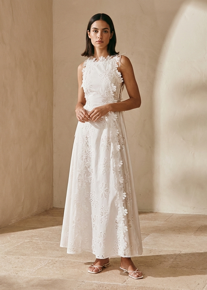 LORENA | Vestido estampado de diseño