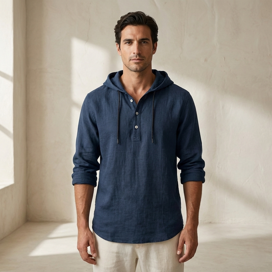 DUMONT | Camisa con capucha de algodón