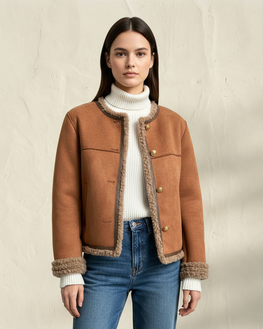 CORA | Chaqueta de piel de oveja