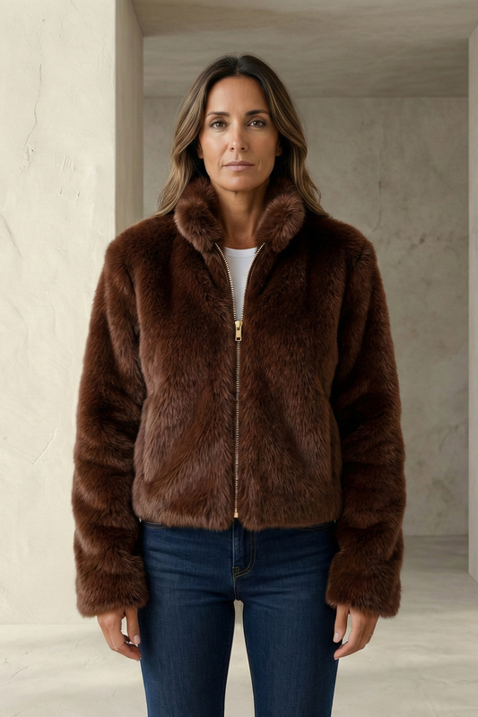 OSUNA | Abrigo de piel