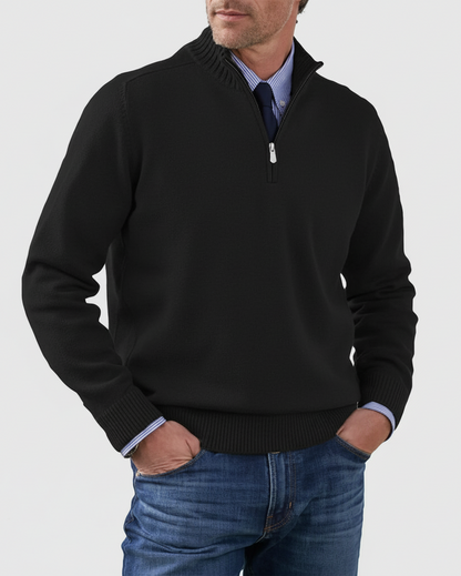 MORGAN | Jersey informal con media cremallera
