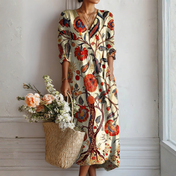 Kendra | Vestido Floral Bohemio