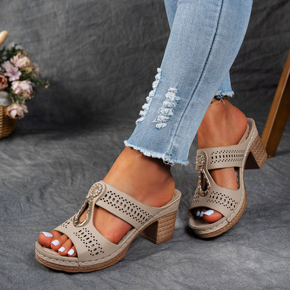 Linda | Sandalias de Tacón Alto Ortopédicas
