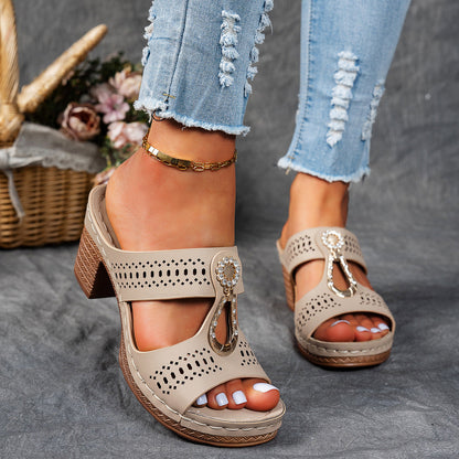 Linda | Sandalias de Tacón Alto Ortopédicas
