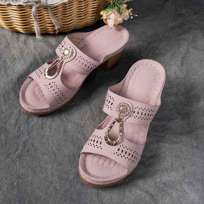 Linda | Sandalias de Tacón Alto Ortopédicas