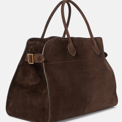 AISHA | Bolso de ante marrón