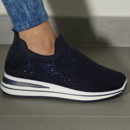 Silvia | Zapatillas con pedrería