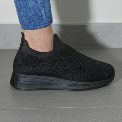 Silvia | Zapatillas con pedrería