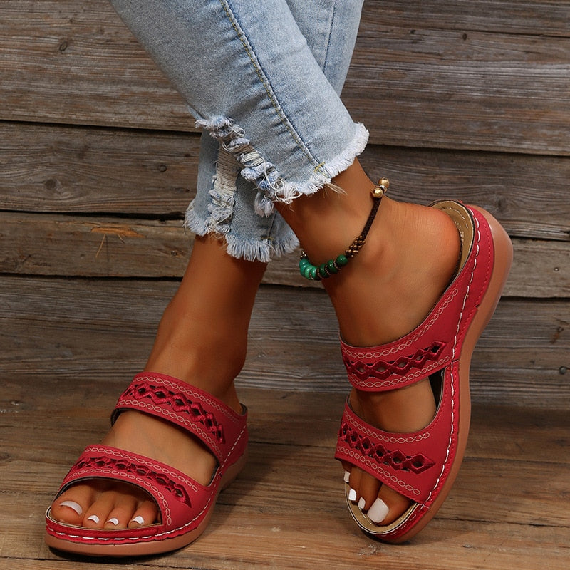 Montse | Sandalias ortopédicas acolchadas