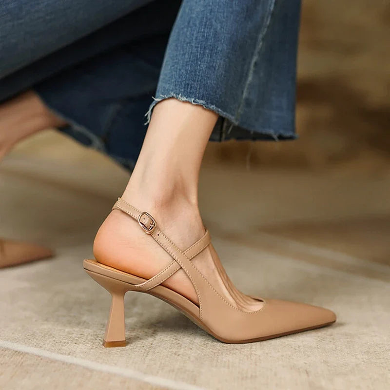 Zoé | Tacones con Tira en el Tobillo