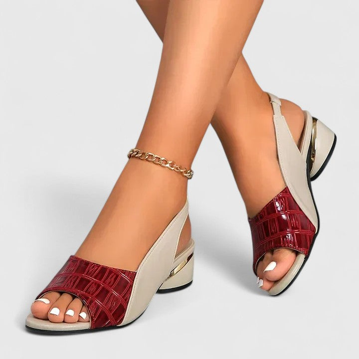 Mariah | Sandalias de Piel Elegantes