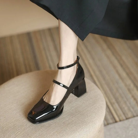 Eva | Zapatos de salón ortopédicos con correa alrededor del tobillo