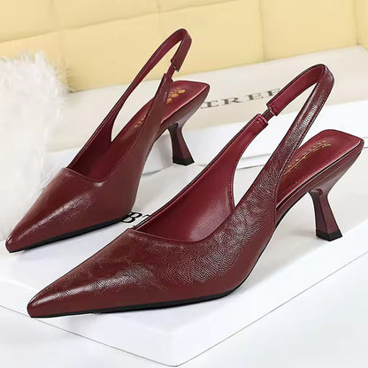 Brenda | Tacones Clásicos Punta Fina