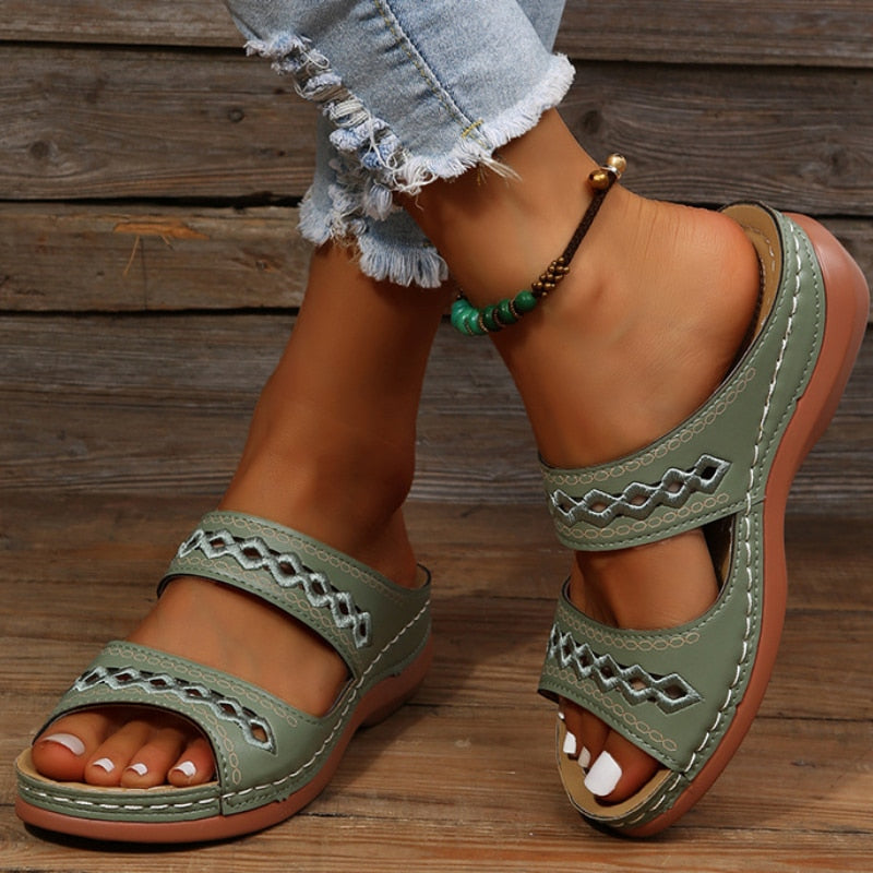 Montse | Sandalias ortopédicas acolchadas