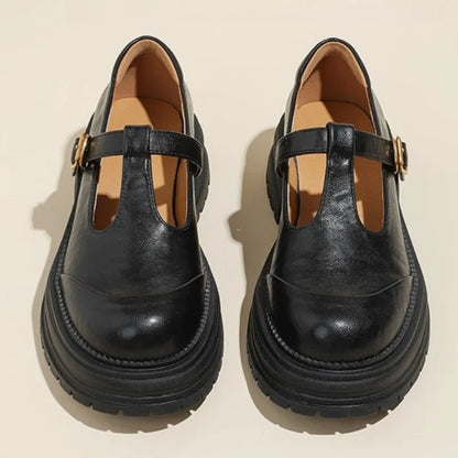 Linda | Zapatos ortopédicos con correa en forma de T