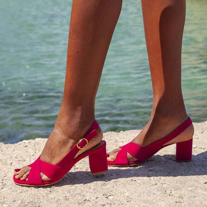 Celeste | Sandalias Azul Cielo de Verano