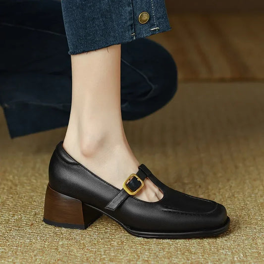 Patricia | Zapatos ortopédicos con correa en T