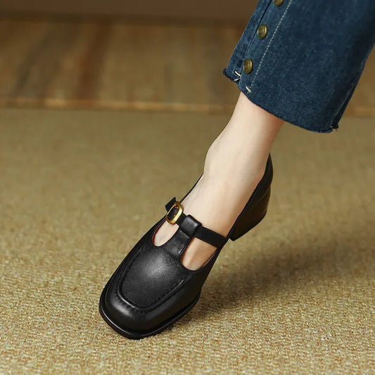 Patricia | Zapatos ortopédicos con correa en T