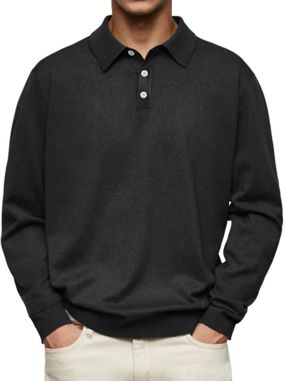 ENZO | Polo informal de manga larga