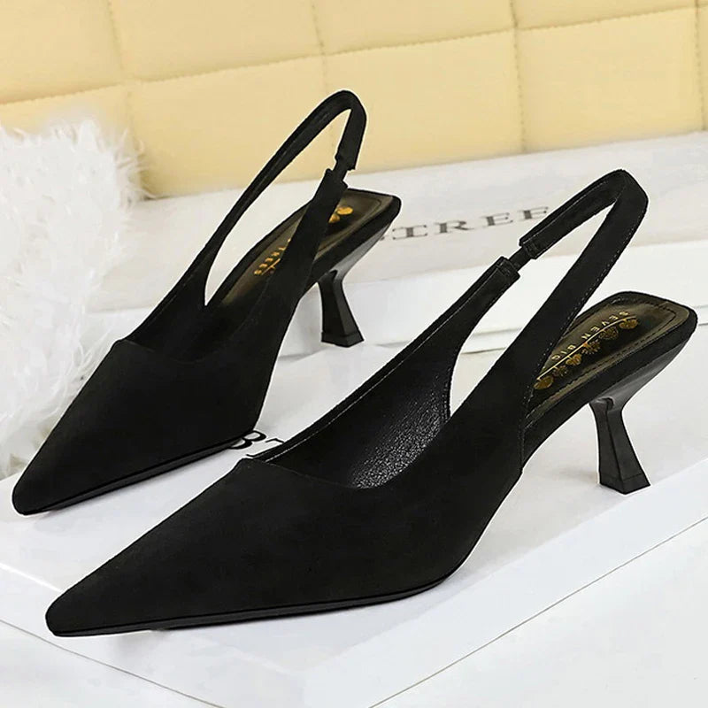 Brenda | Tacones Clásicos Punta Fina